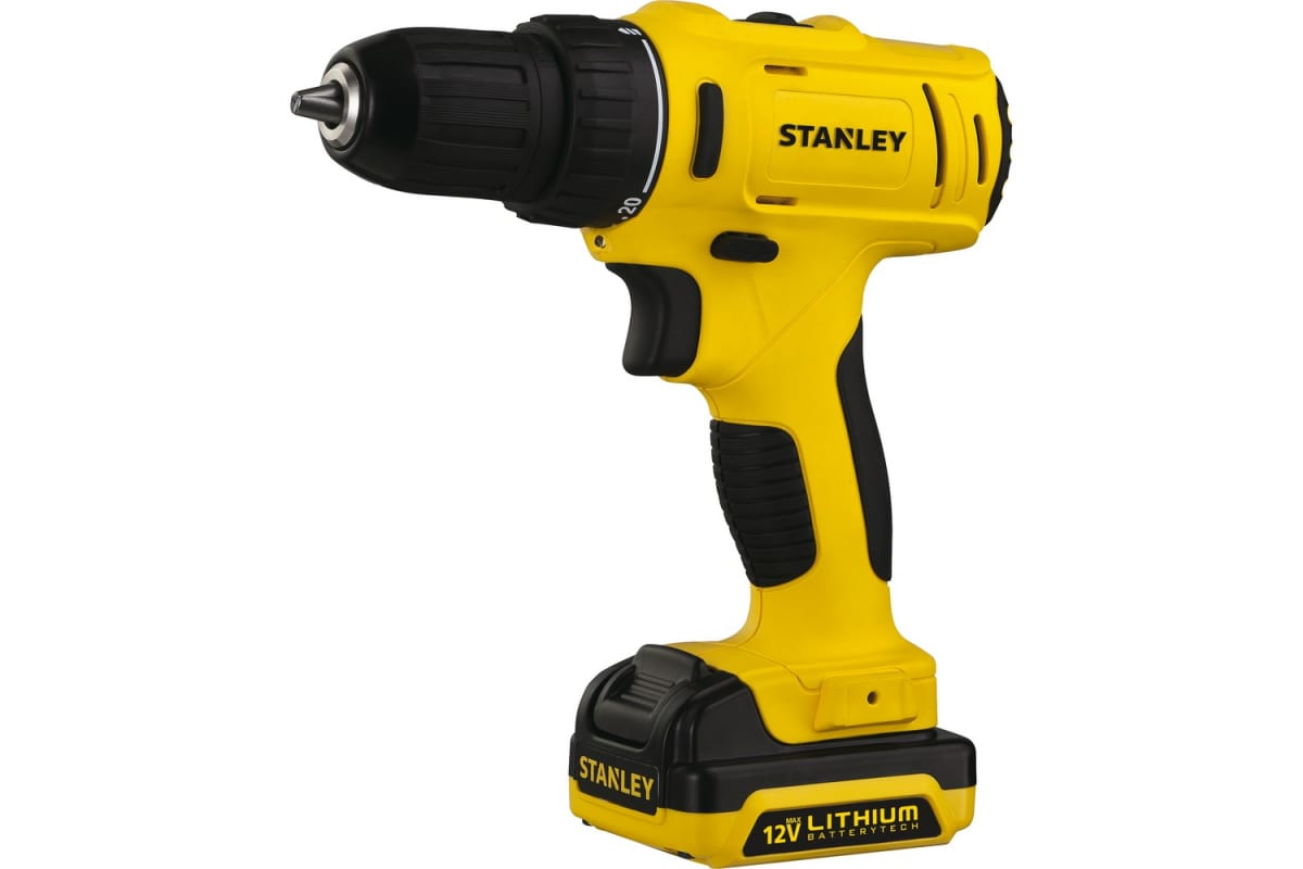 Шуруповерт аккумуляторный Stanley SCD121S2K