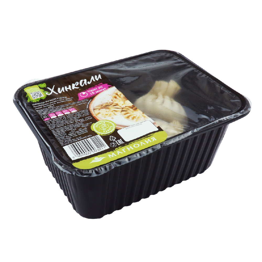 

Хинкали Магнолия с мясом 430 г