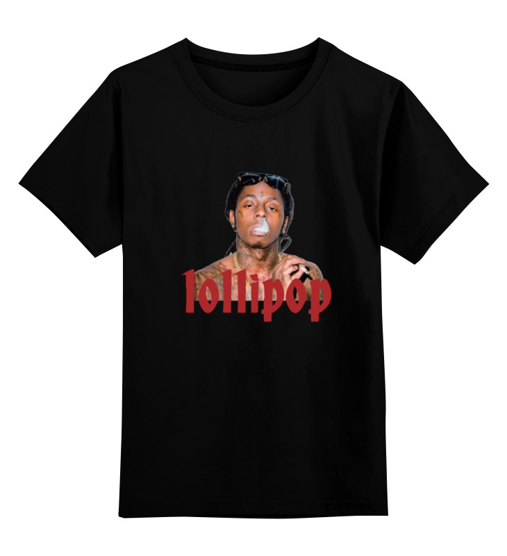 

Футболка детская Printio Lil wayne цв. черный р. 128, Lil wayne