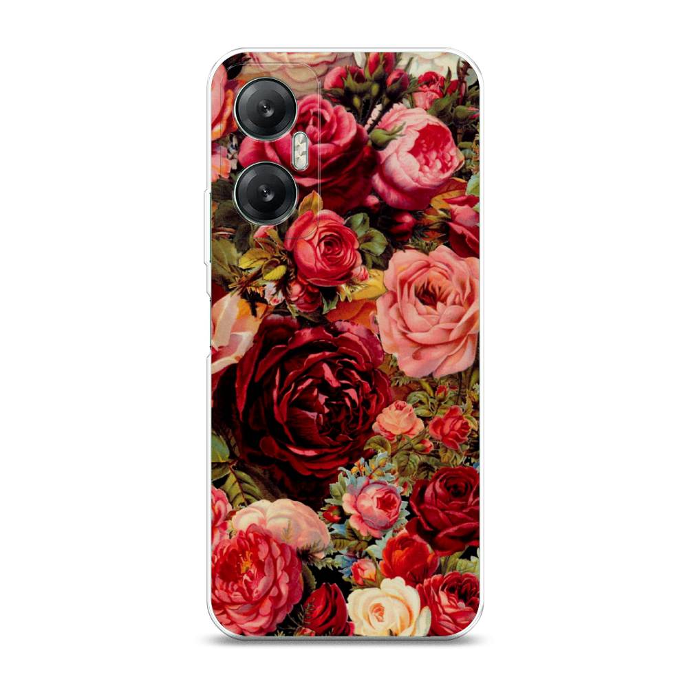 

Чехол Awog на Infinix HOT 20 5G "Розы винтажные", 3103250-8
