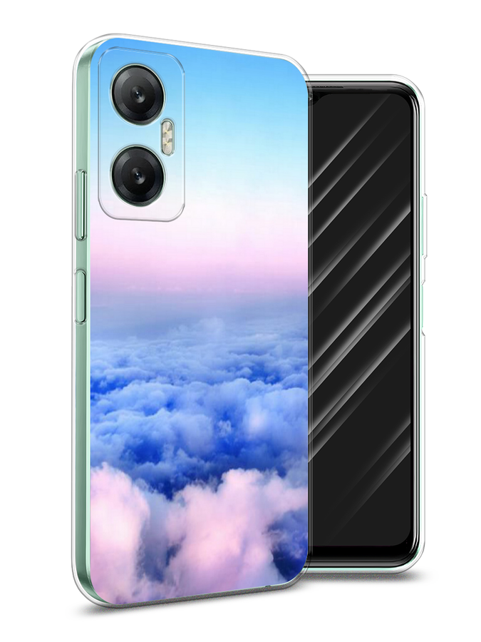 

Чехол Awog на Infinix HOT 20 5G "Облака", Голубой;розовый, 3103250-4