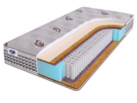 

Матрас SkySleep 145 x 210 NATURE PRO Heavy Medium S1000, Серый, NATURE PRO HEAVY MEDIUM S1000