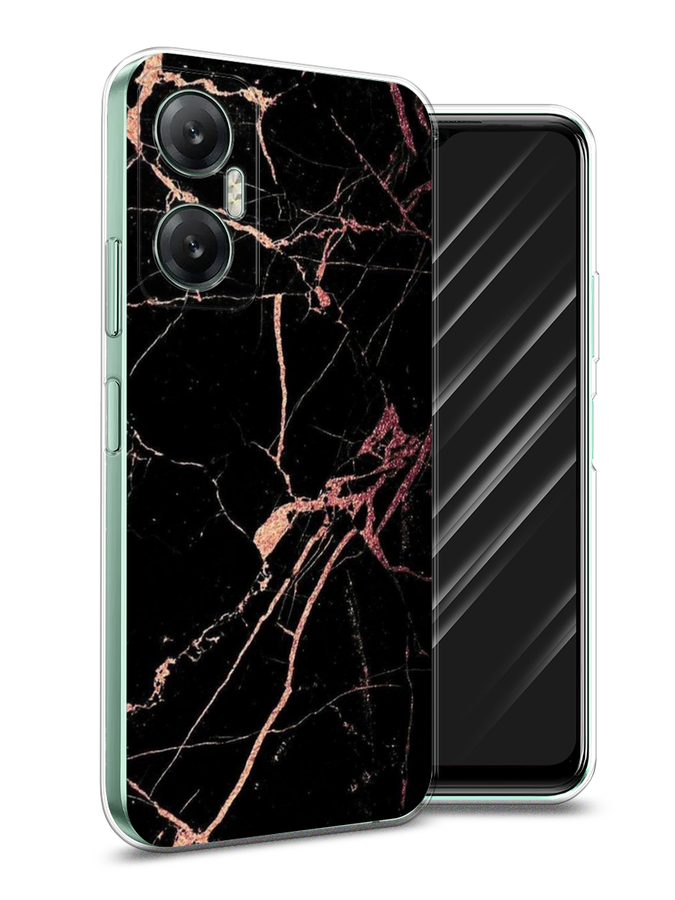

Чехол Awog на Infinix HOT 20 5G "Мрамор розовое золото", Черный;розовый, 3103250-3