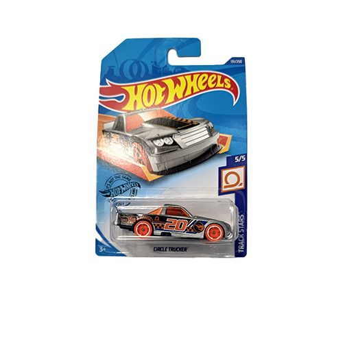 

Машинка Hot Wheels Treasure Hunt Circle Trucker, C4982/GHD82, Серебристый