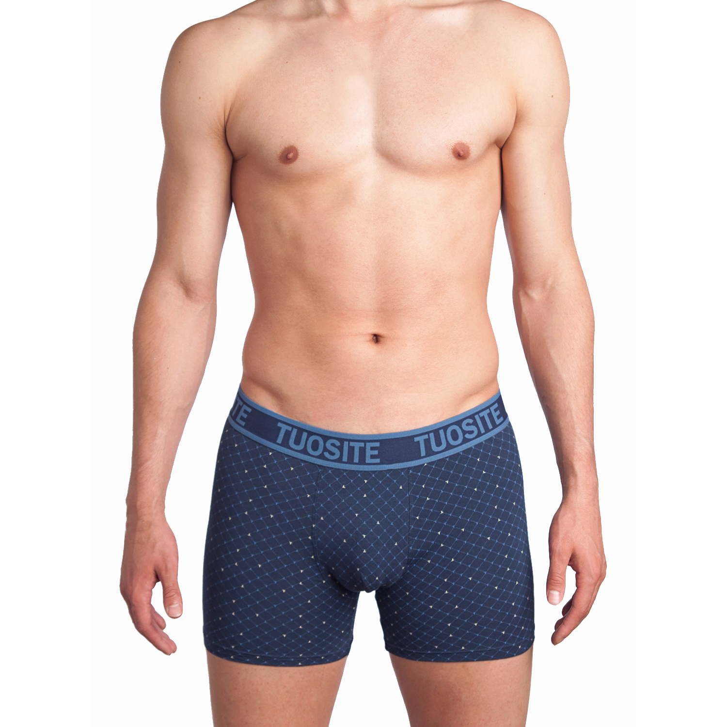 

Трусы мужские Tuosite TS7822-2 синие XXL, Синий, TS7822-2
