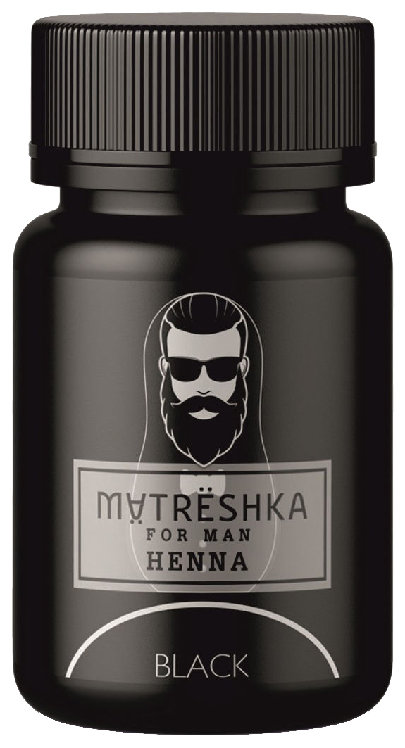 

Хна в капсулах для бровей и бороды Matreshka Black 30 шт.