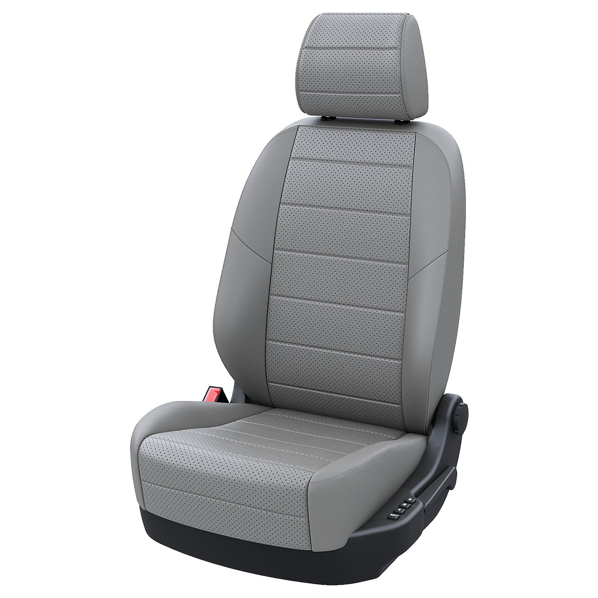

Чехлы на сиденья Автодруг для Skoda Octavia A7 3 2013-2024 A1431DS2061 Экокожа Серый, A1431