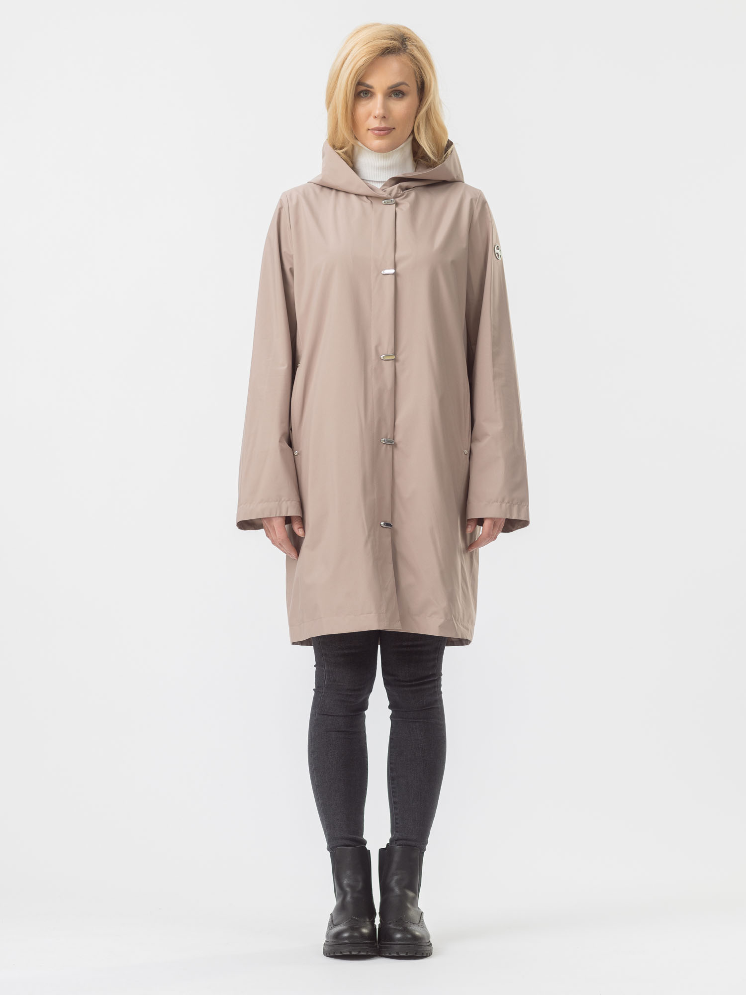 

Плащ женский Maritta 29-3006-110 бежевый 48 EU, 29-3006-110