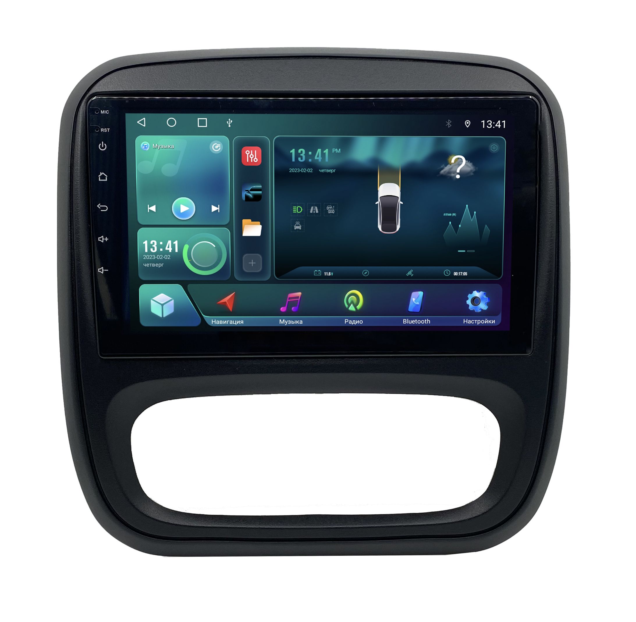 Штатная магнитола ANDROID Opel Vivaro B (2014-2018 ) , Android 12, 4/64 GB Мультируль / ШГ