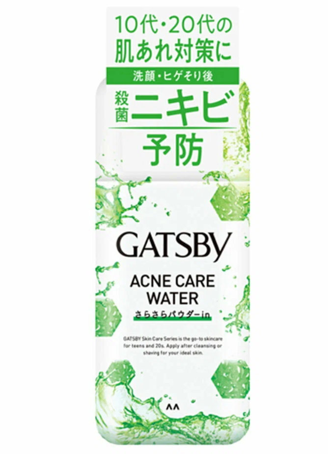фото Лосьон mandom gatsby acne care water мужской, для жирной кожи, 170 мл
