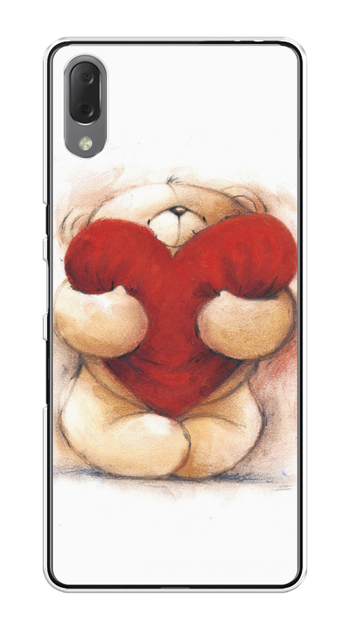 

Чехол Awog на Sony Xperia L3 "Мишка с сердцем 1", Разноцветный, 54450-6