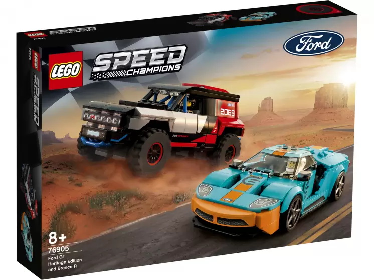 

Конструктор LEGO Speed Champions 76905 Ford GT Heritage Edition and Bronco R