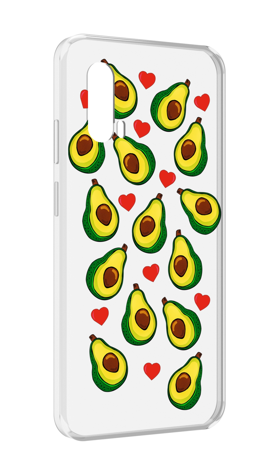 

Чехол MyPads миленькие-авокадо для Blackview BV7100, Прозрачный, Tocco