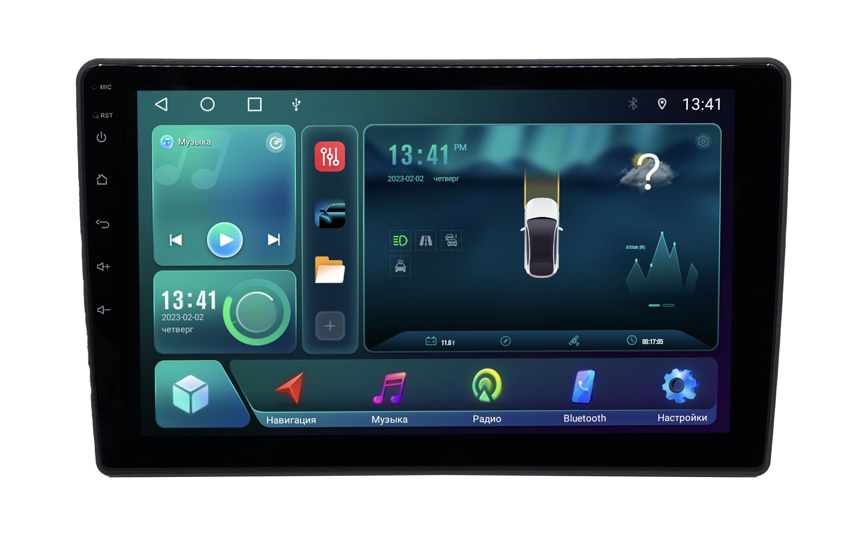 Штатная магнитола ANDROID Gazelle Busines 2010-2023 Android 12 232 GB Мультируль Ш 1811400₽