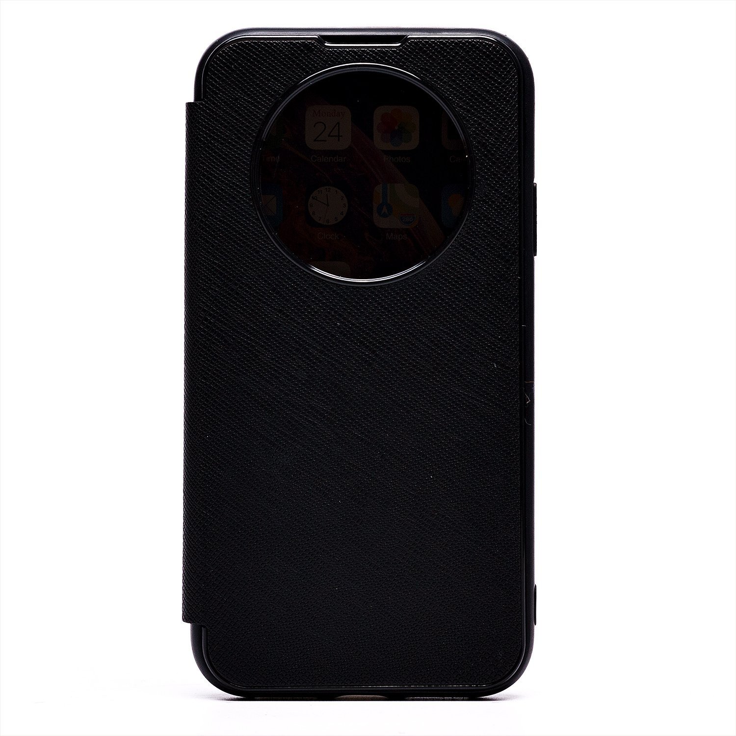 

Чехол книжка BC003 BaseMarket для Apple iPhone XR (открытие в бок) (черный)