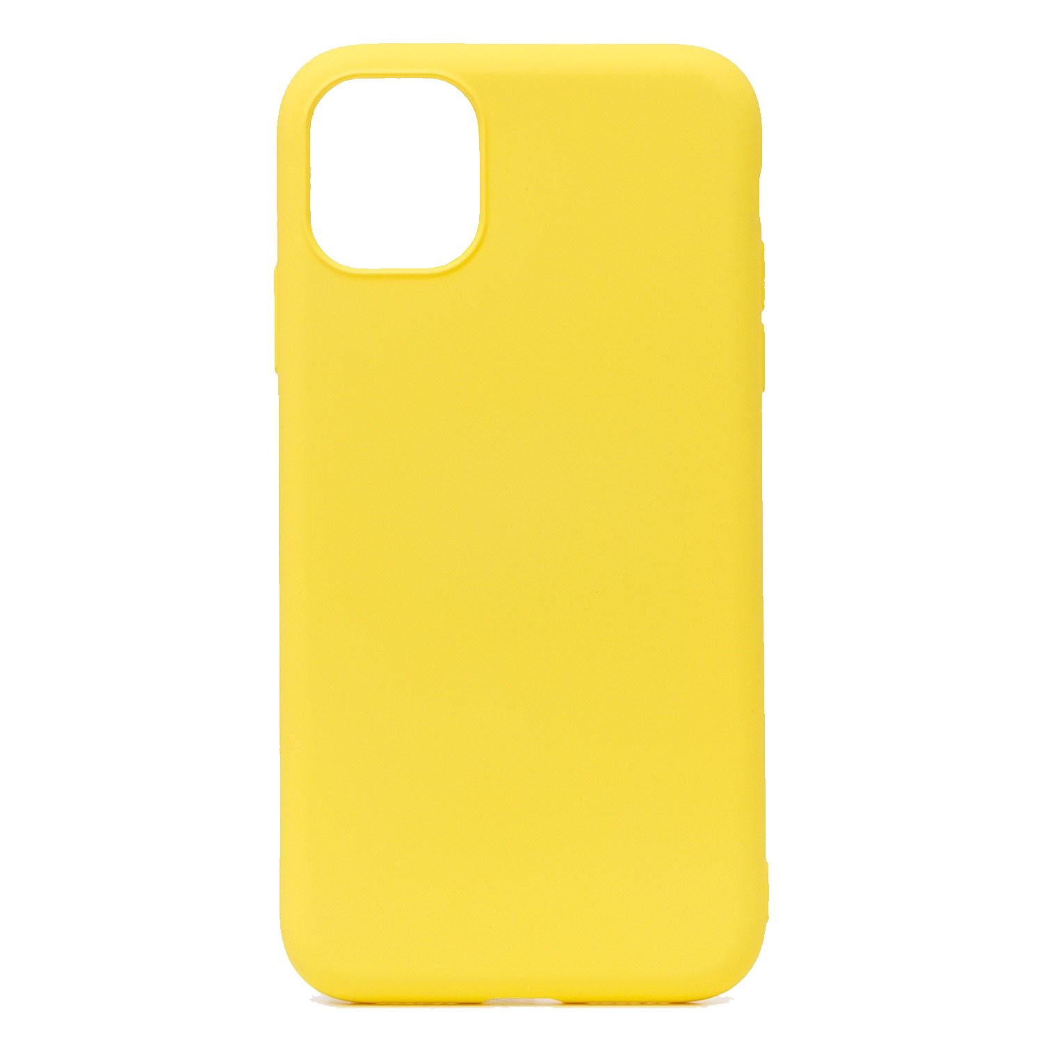 Чехол накладка Activ Full Original Design BaseMarket для Apple iPhone 11 (желтый)