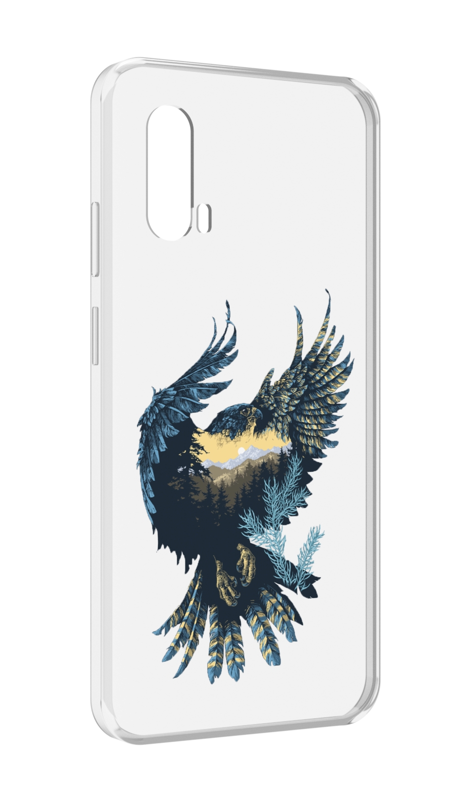 

Чехол MyPads мирок в соколе для Blackview BV7100, Прозрачный, Tocco