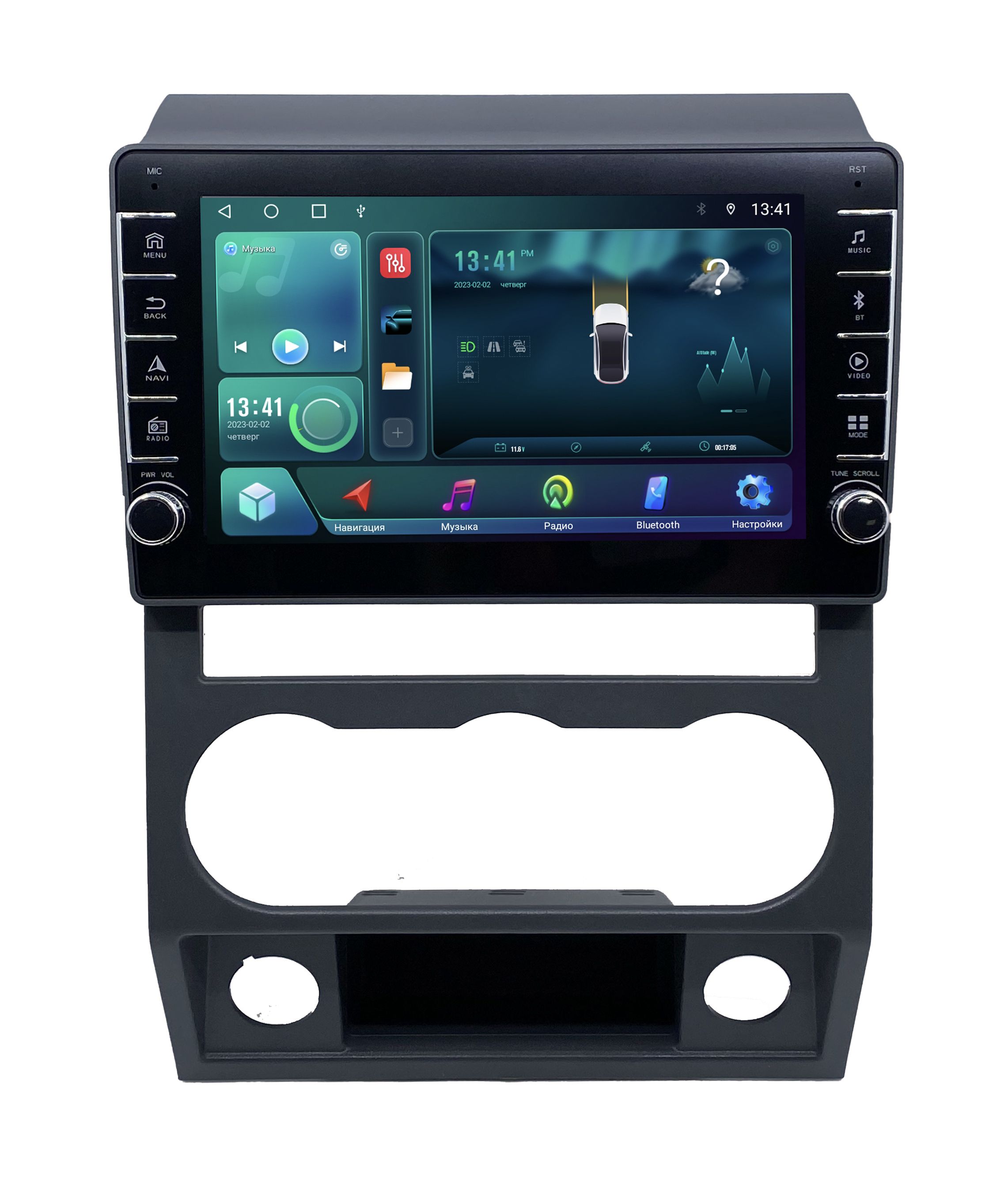 Штатная магнитола ANDROID Gazelle Next 2013-2023 Android 12 232 GB с крутилками Муль 2239700₽