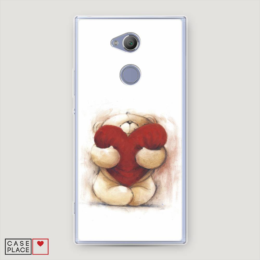 

Чехол Awog на Sony Xperia XA2 Ultra "Мишка с сердцем 1", Разноцветный, 53250-6