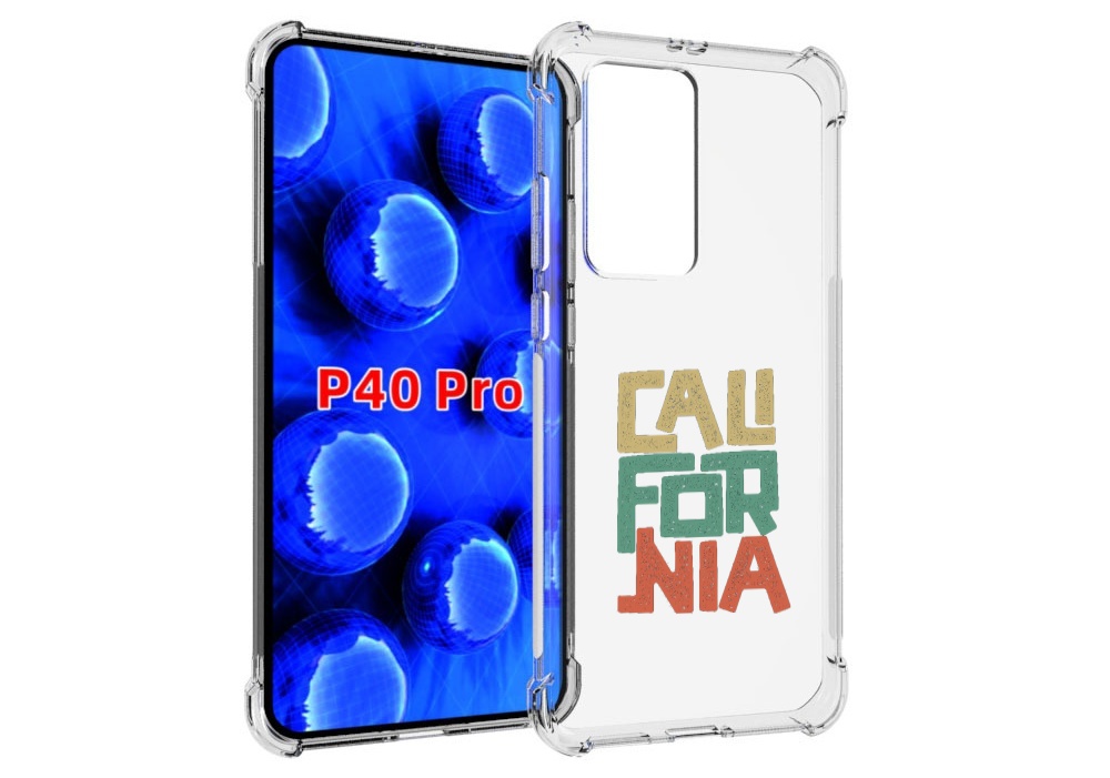 

Чехол MyPads Графический-дизайн для Huawei P40 Pro противоударный, Прозрачный, Tocco