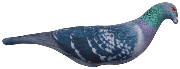 

Игрушка для кошек Антицарапки Голубь сизый с валерианой 22 см