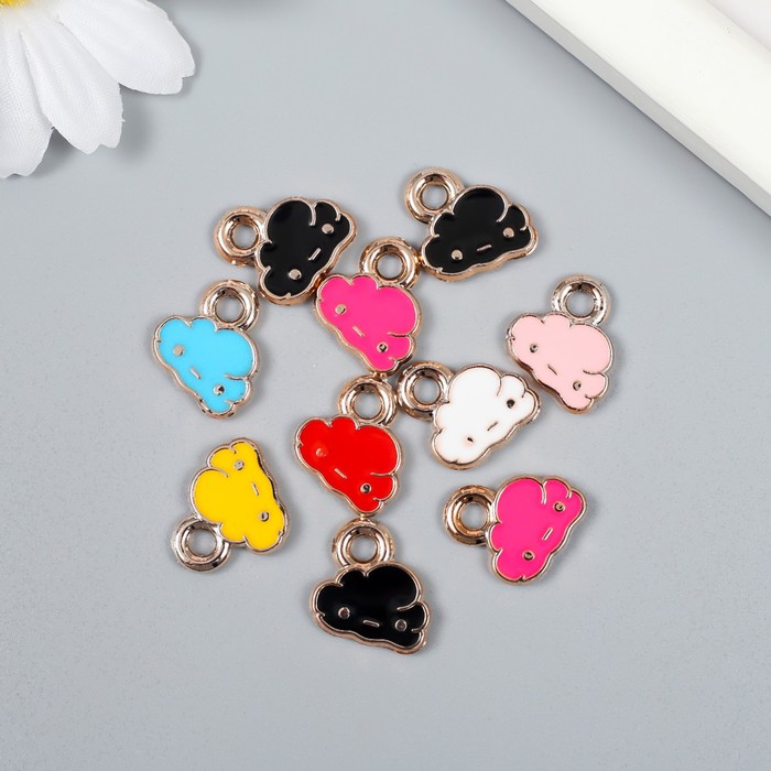 

Декор для творчества Арт Узор Облачко микс набор 10 шт 1,5х1,4 см, 2шт, Разноцветный