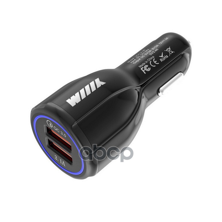 Зарядное Устройство Wiiix Универсальное 2 Usb WIIIX арт. UCC-2-38