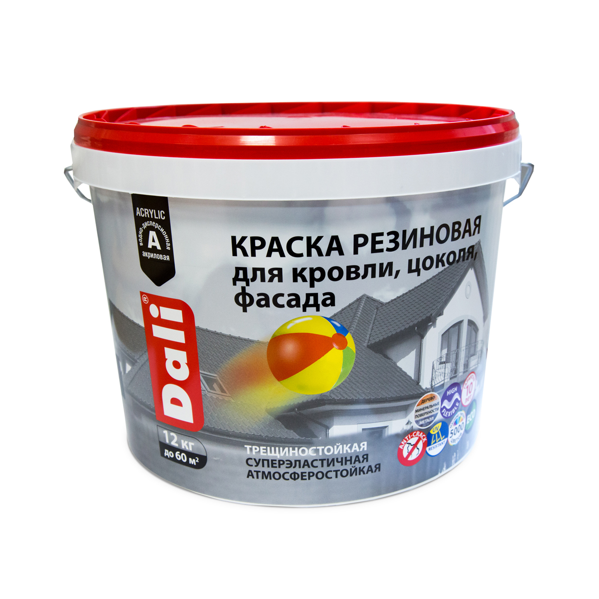 

Краска резиновая "Dali" База C 12 кг "Рогнеда", Прозрачный