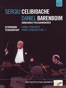 

SCHUMANN, R. / TCHAIKOVSKY, P.I.: Piano Concertos (Barenboim, Celibidache), 1 DVD