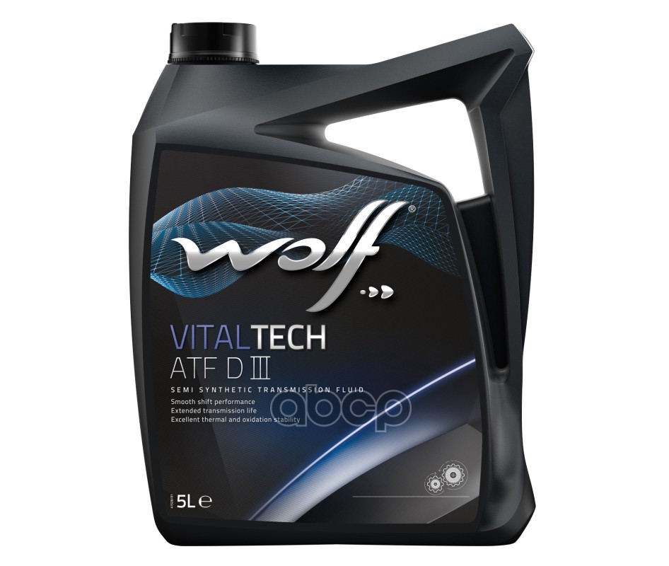 фото Масло трансмиссионное vitaltech atf diii 5l wolf арт. 8305405