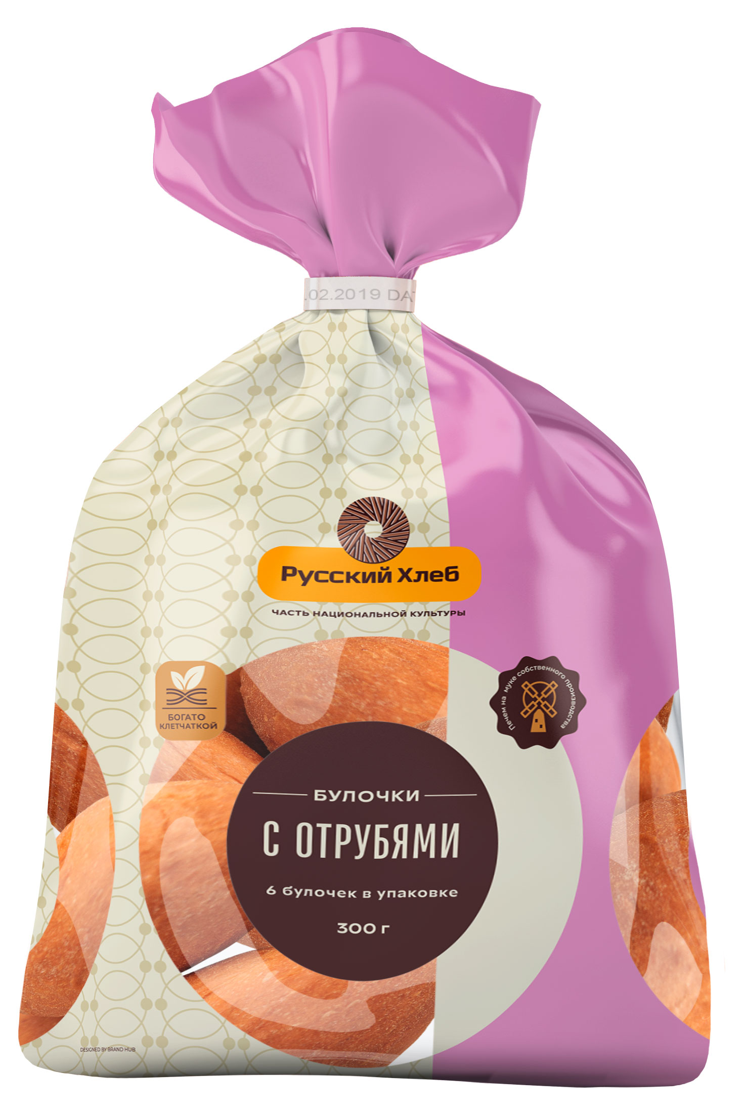

Булочки Русский Хлеб с отрубями 60 г х 5 шт