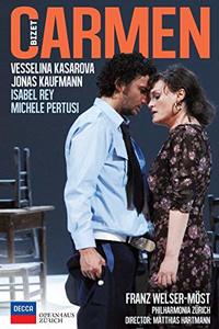 

Bizet - Carmen. Jonas Kaufmann, Vesselina Kasarova, Isabel Rey, Michele Pertusi, 1 DVD