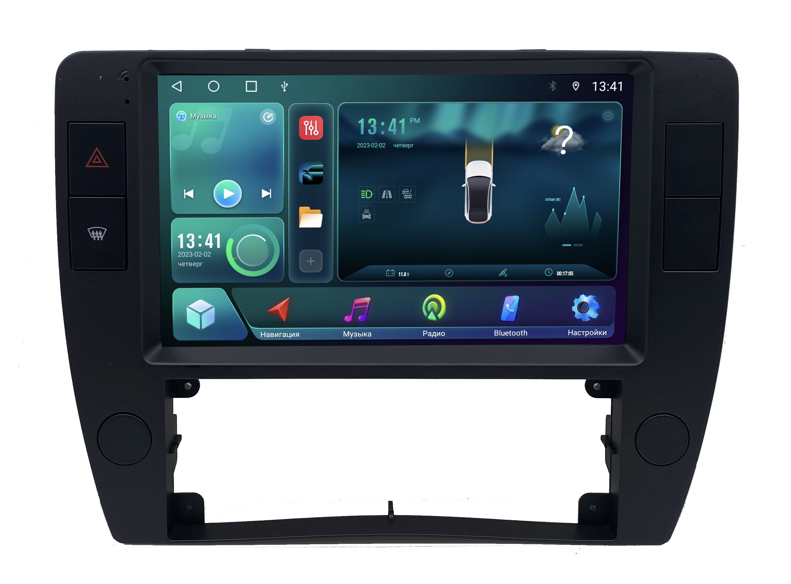 Штатная магнитола ANDROID Volksvagen Passat B5 2000-2005 Android 12 464 GB Мультирул 3177300₽