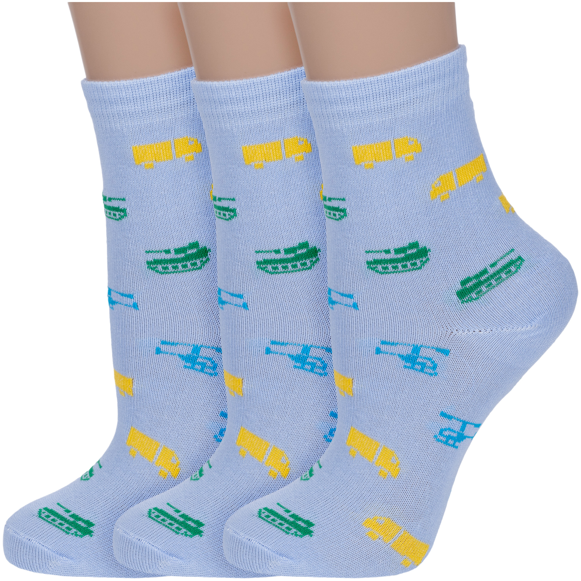 

Носки детские Альтаир 3-А56, голубой; разноцветный, 20, 3-А56