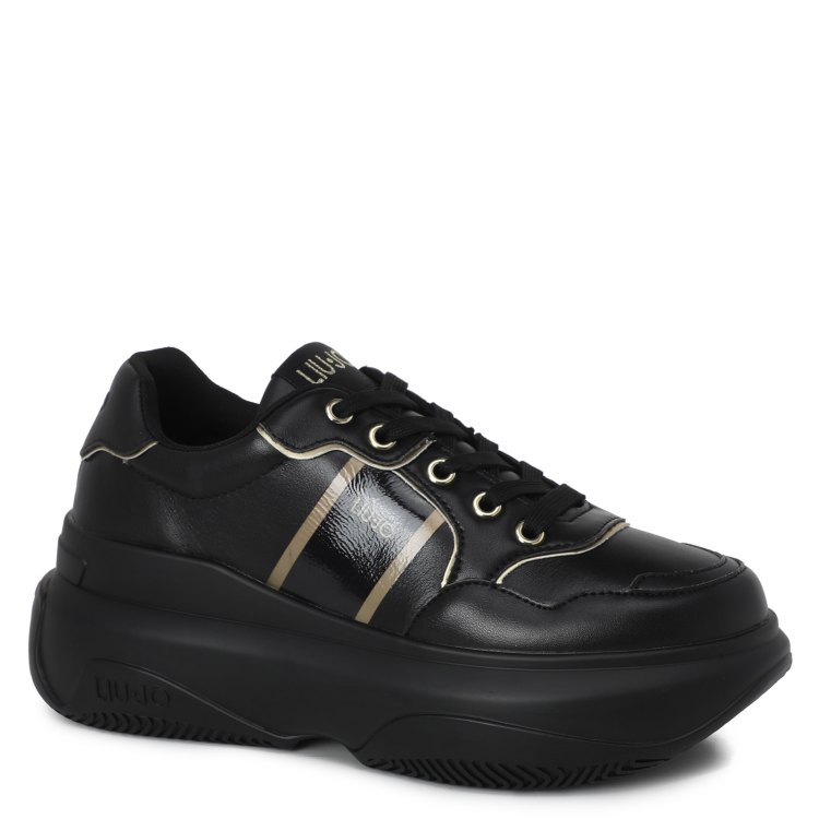 

Кроссовки женские Liu Jo BF2141 черные 39 EU, Черный, BF2141