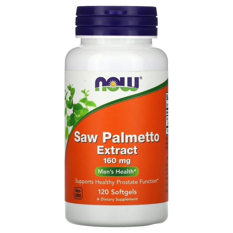 

NOW Saw Palmetto Extract мягкие капсулы 160 мг 120 шт.