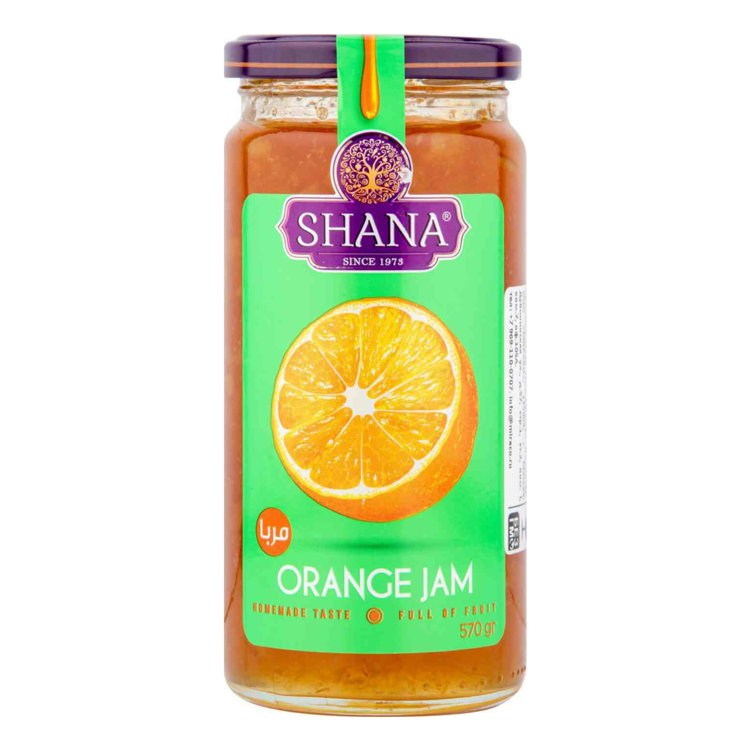 

Варенье Shana Апельсин 570 г