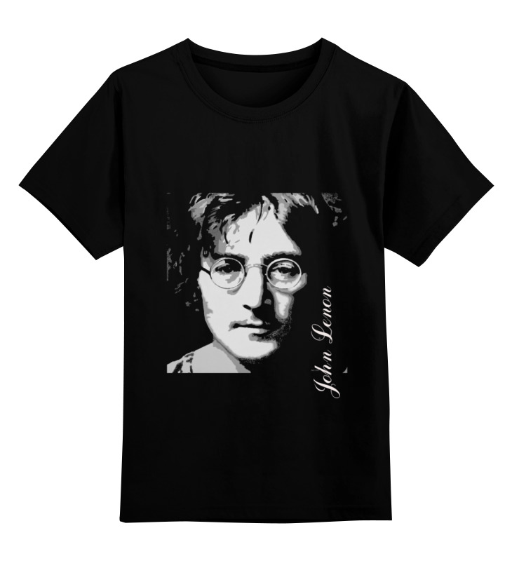 

Футболка детская Printio John lennon цв. черный р. 128, John lennon