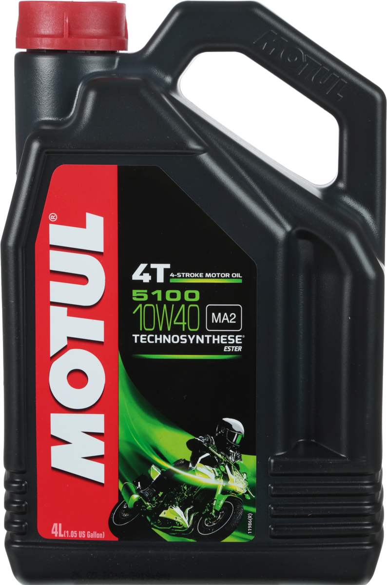 

Моторное масло Motul "5100 4T. Technosynthese", синтетическое, 10W-40, 4 л, 27869470