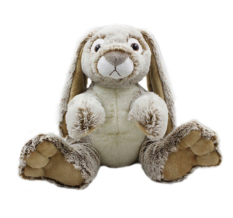 фото Мягкая игрушка molli заяц, 30 см