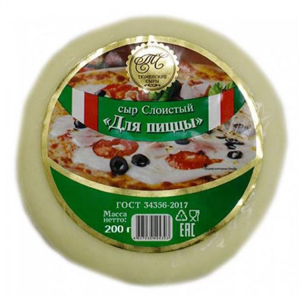 

Сыр Тюменские сыры Для пиццы 40% 300 г