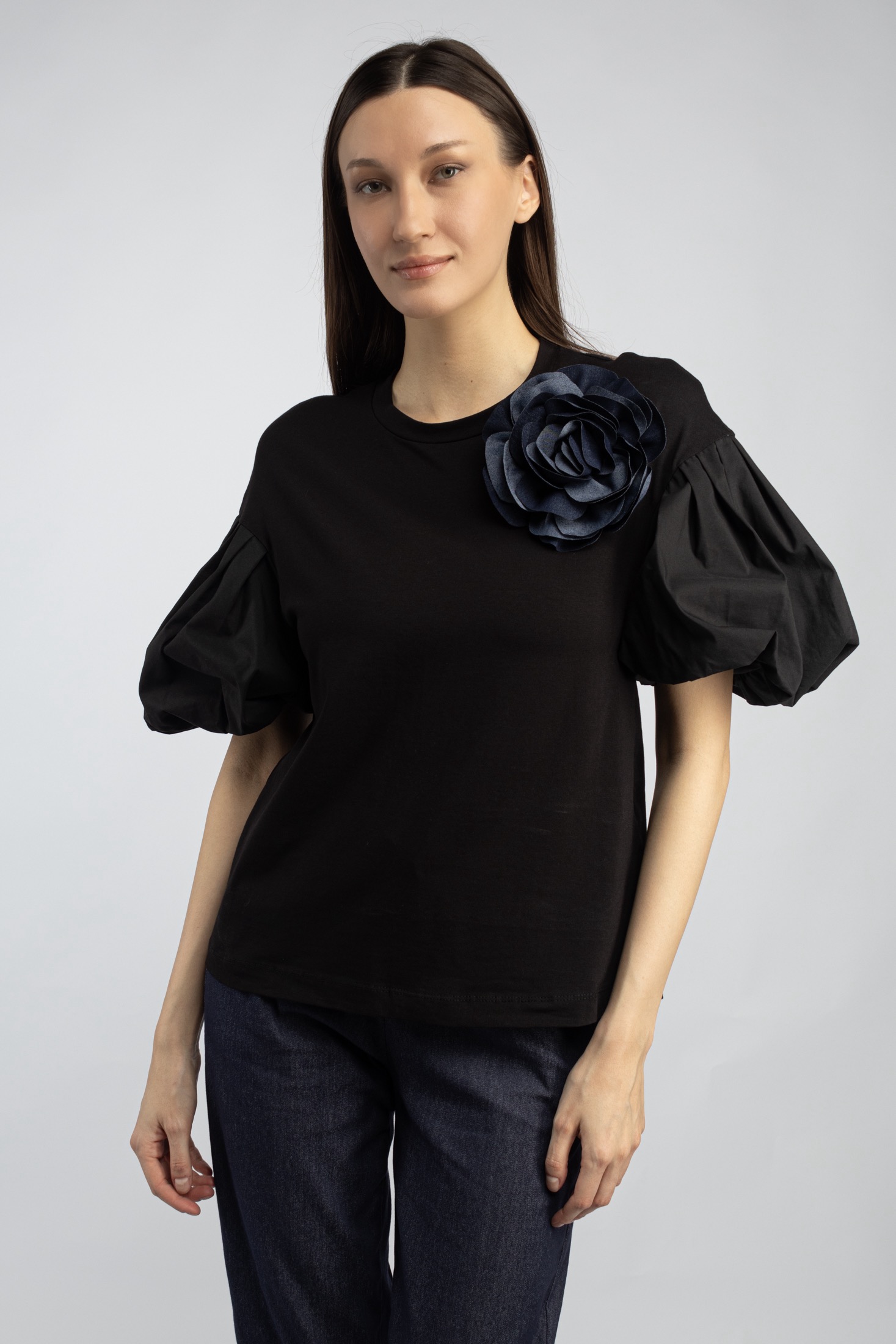 Футболка женская Republika woman 2024-39 черная L