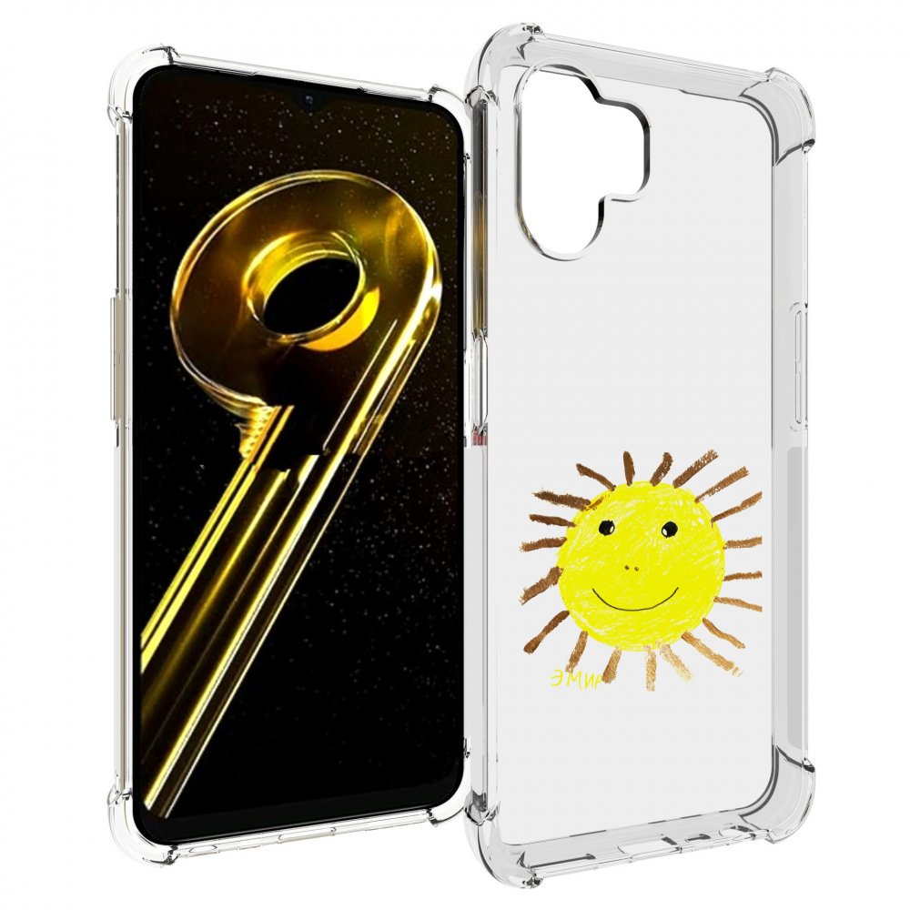 

Чехол бампер MyPads Улыбнись, дурак! Morgenshtern для Realme 10 ..., Прозрачный, Tocco