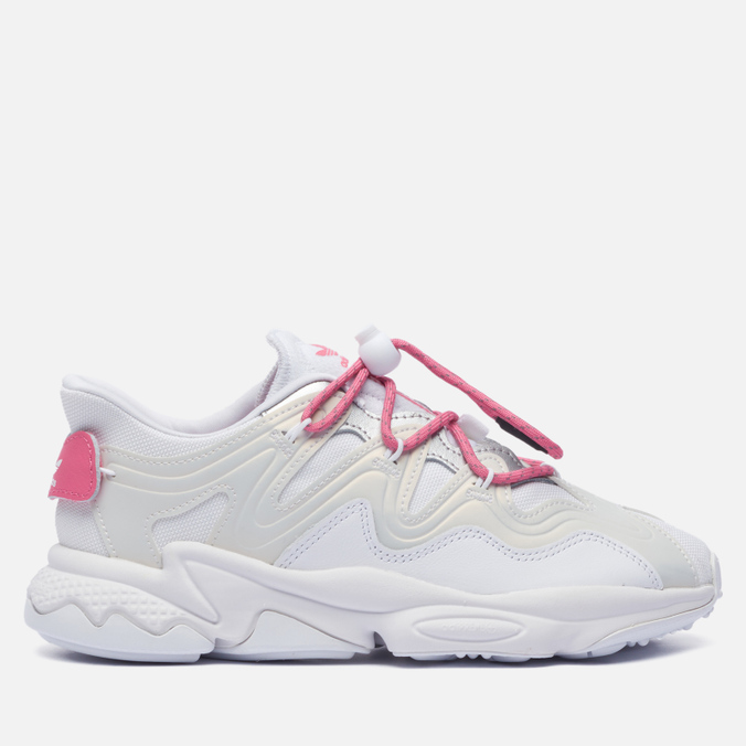 

Кроссовки женские Adidas Originals Ozweego Plus белые 39.5 EU, Ozweego Plus