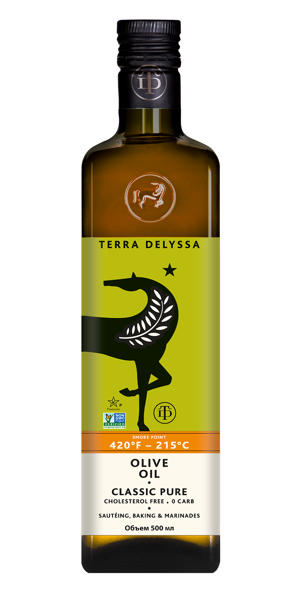 Масло оливковое TERRA DELYSSA Pure Olive Oil 500 мл 589₽