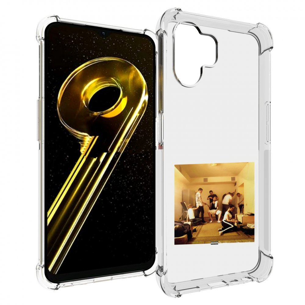 

Чехол бампер MyPads Уроборос Скриптонит улица 36 для Realme 10 5..., Прозрачный, Tocco