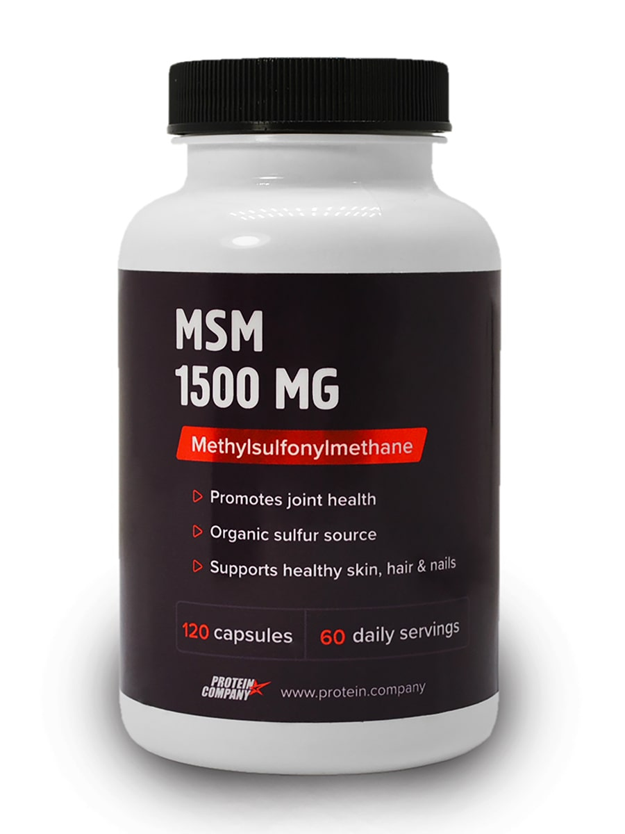 Капсулы MSM 1500 mg PROTEIN.COMPANY 60 порций