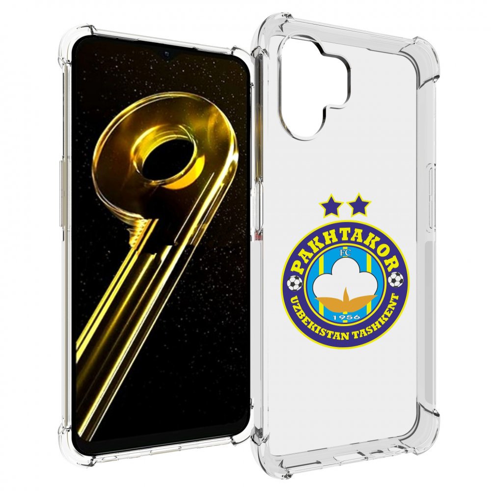 

Чехол бампер MyPads Фк Пахтакор Pakhtakor мужской для Realme 10 ..., Прозрачный, Tocco