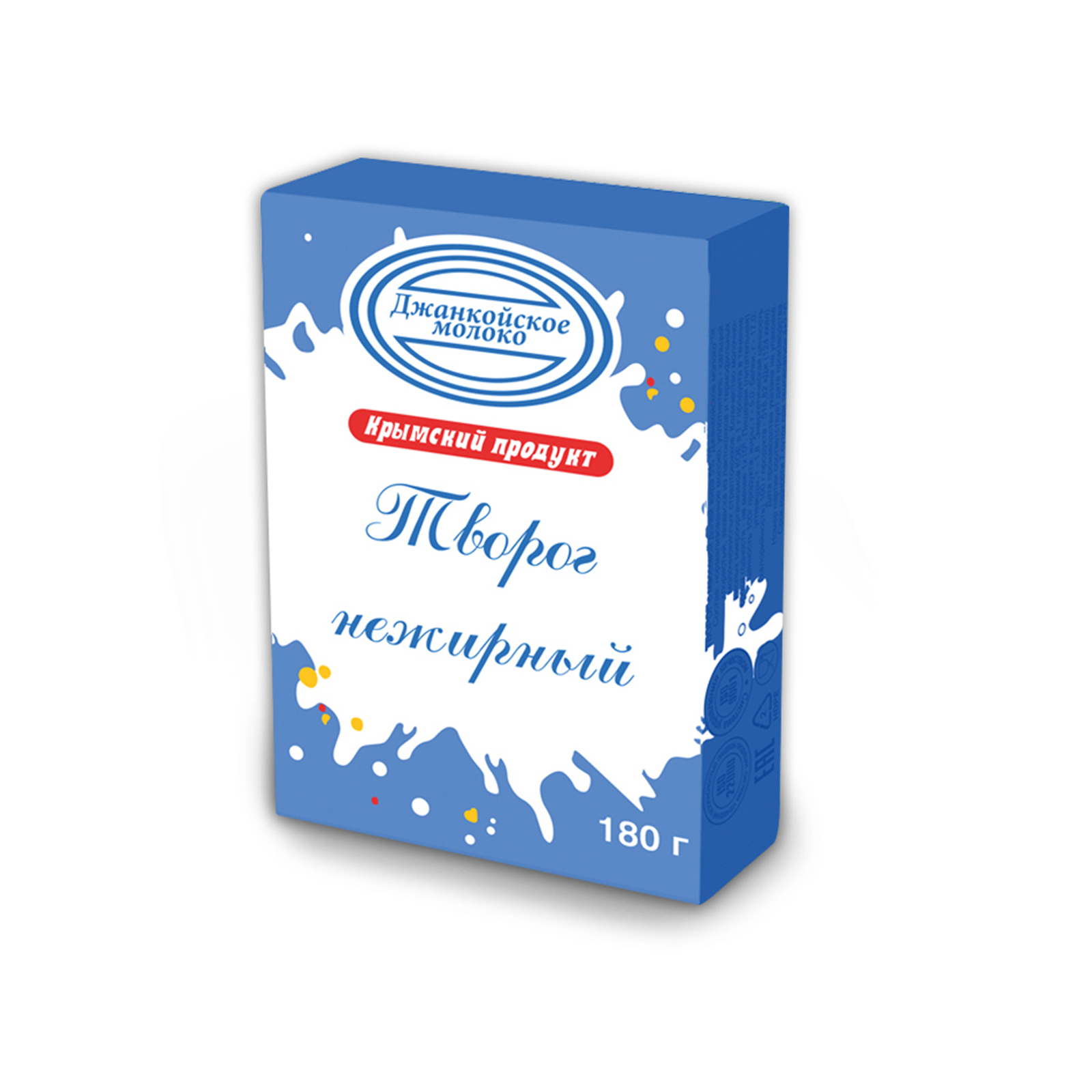 

Творог рассыпчатый Джанкойское молоко Нежирный 180 г