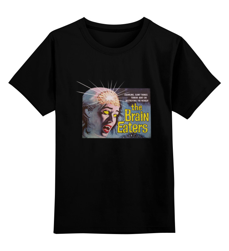 

Футболка детская Printio The brain eaters цв. черный р. 128, The brain eaters